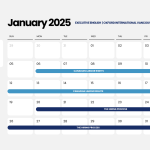 January 2025 Course Schedule