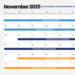 November 2025 Course Schedule