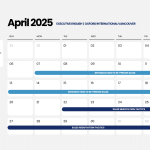 April 2025 Course Schedule