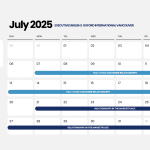 July 2025 Course Schedule